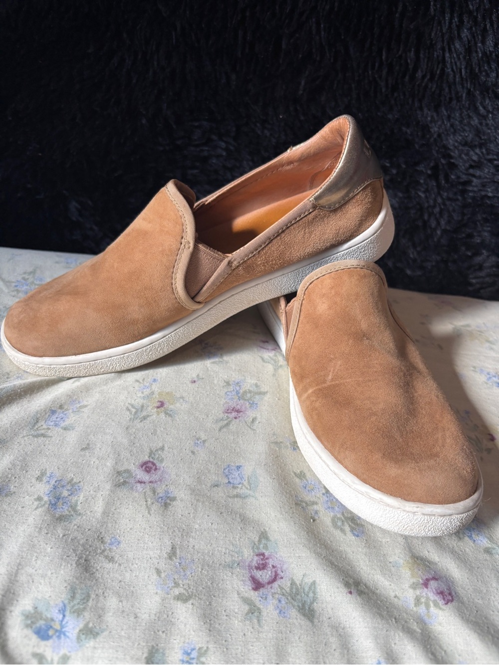 UGG Men's Slip-On Suede Loafers in Chestnut